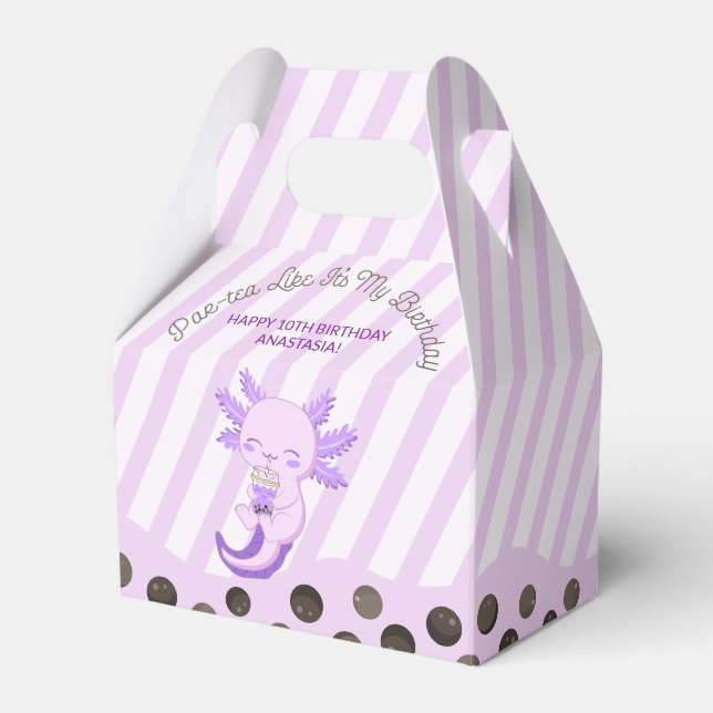 Ballotins Purple Axolotl Bubble Boba Thé Par Thé Anniversair (Verso)