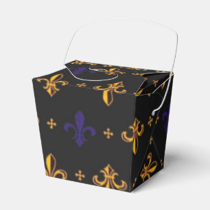 Ballotins Purple et Gold Fleurs De Lis