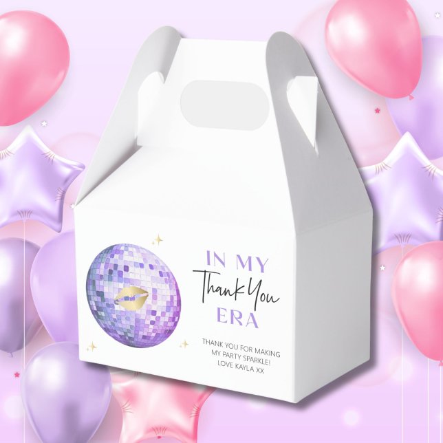 Ballotins Purple Gold Disco Ball My Birday Era Merci (Créateur téléchargé)