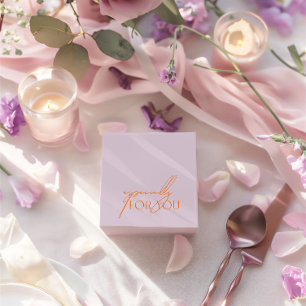 Ballotins Purple & Orange Moderne Surtout Pour Vous Mariage