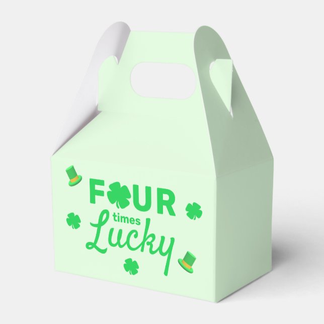 Ballotins Quatre fois Lucky 4e anniversaire (Verso)