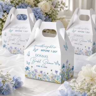 Ballotins Quelque chose de bleu avant 'oui' Shower Floral de