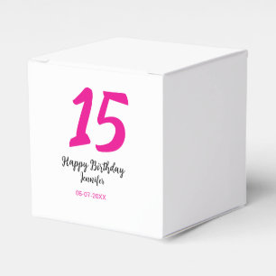 Ballotins quiencenera 15e anniversaire ajouter date année te