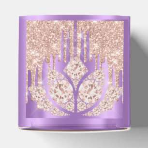 Ballotins Quinceañeras, 16e étincelle de violet Rose de ma