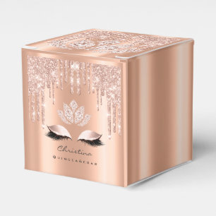 Ballotins Quinceañeras Douce 16e Parties scintillant Rose d