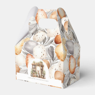 Ballotins Rabbit de Pâques beige personnalisé