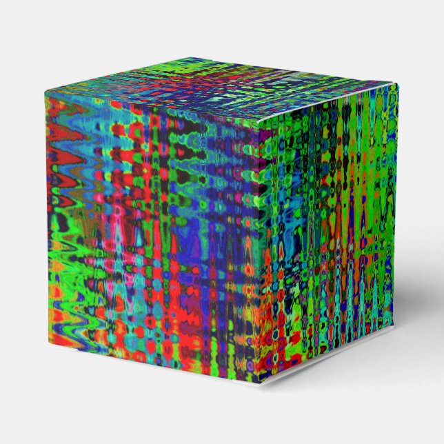 Ballotins Rainbow Chevron Abstrait (Arrière)
