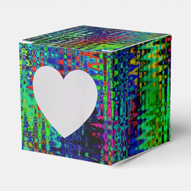 Ballotins Rainbow Chevron Abstrait (Verso)