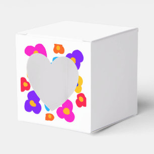 Ballotins Rainbow flower pride amour ajouter nom texte lqbtq