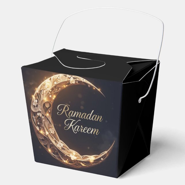 BALLOTINS RAMADAN KAREEM FAVOR BOX PERSONALIZED  (Recto)