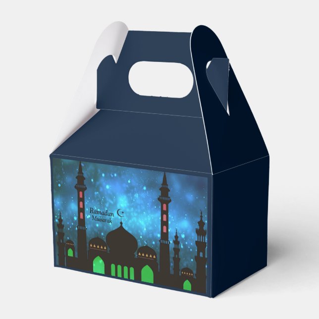 Ballotins Ramadan Kareem Typographie Texte du Croissant isla (Arrière)