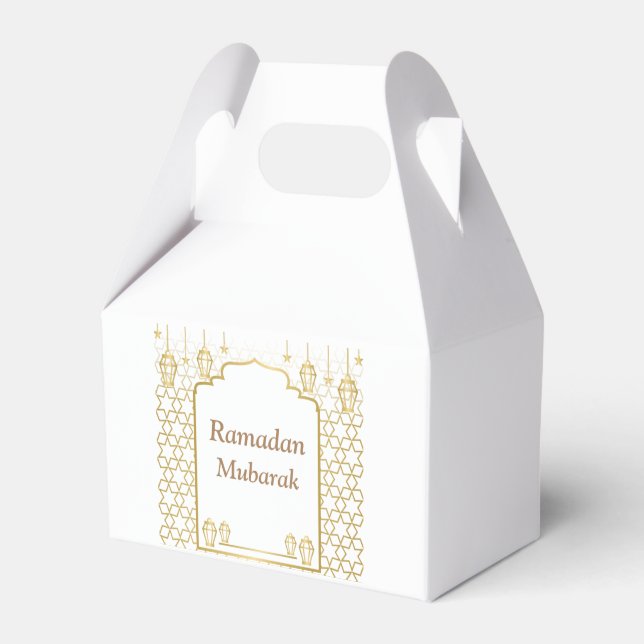 Ballotins Ramadan Kareem Typographie Texte du Croissant isla (Verso)