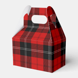 Ballotins Ramsay tartan rouge noir plaid