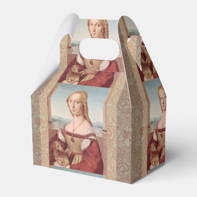 Ballotins Raphael Dame et la Licorne Classique beaux-arts (Verso)