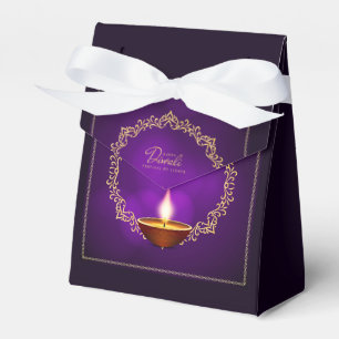 Ballotins Rapprocher le joyeux Diwali violet