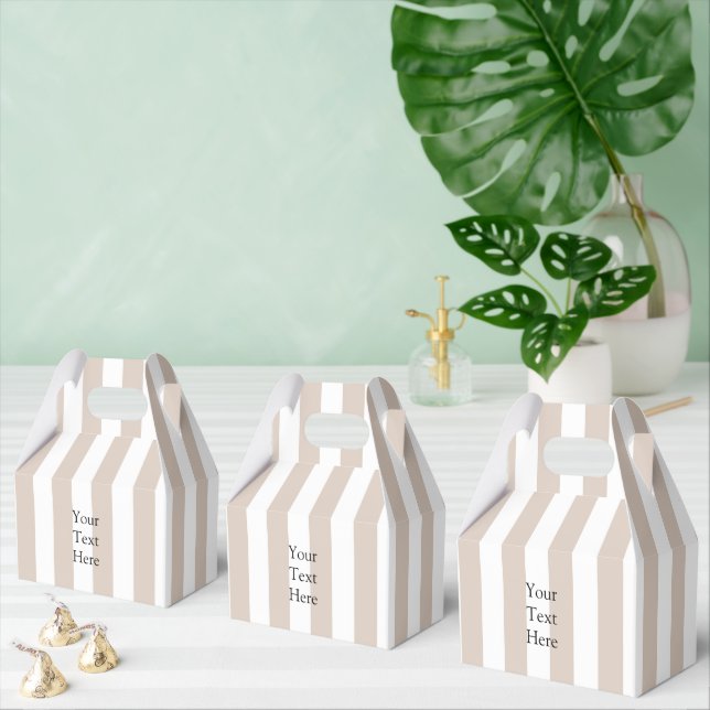 Ballotins Rayures amandes et blanches (Multiple)