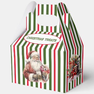 Ballotins Rayures de Fête et Père Noël