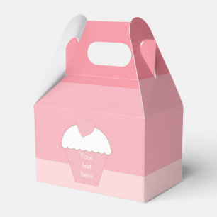 Ballotins Rayures roses d'Ombre de petit gâteau