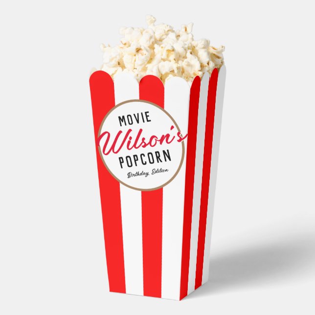 Ballotins Red and White Special Event Movie Night Popcorn (Sauté)