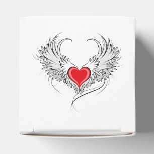 Ballotins Red Angel Coeur avec ailes