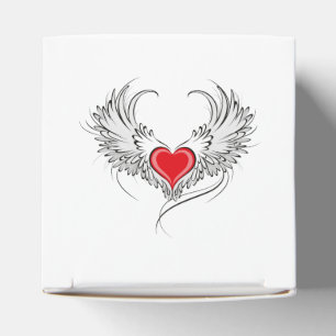 Ballotins Red Angel Coeur avec ailes