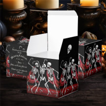 Red Death Dancing Skeletons Mariage gothique
