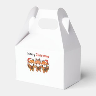 Ballotins Red Panda Christmas Red Pandas Merry Christmas