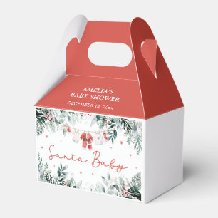 Ballotins Red Père Noël Baby Christmas Baby Clothes Baby sho