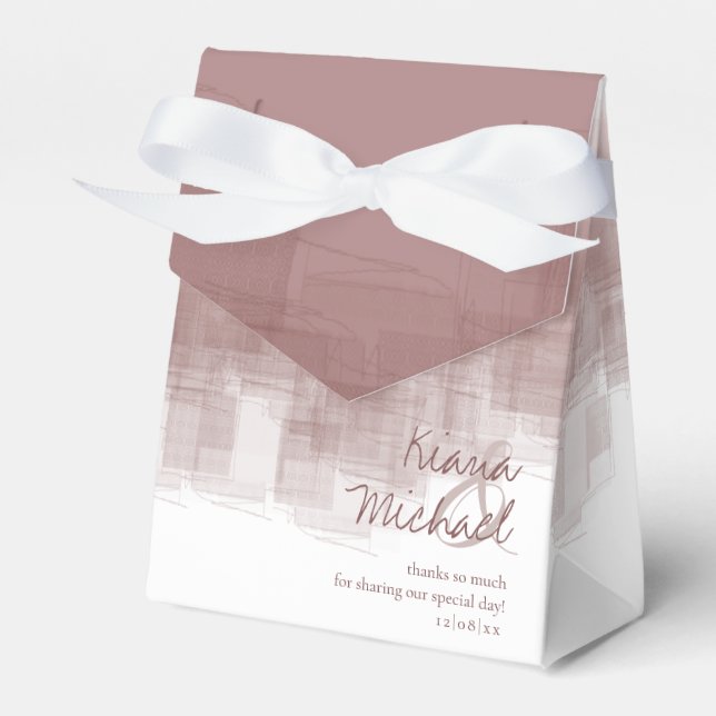 Ballotins Réflexions aquarelle Merci cannelle ID774 (Verso)