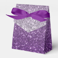 Regard de paillettes violettes ombrées
