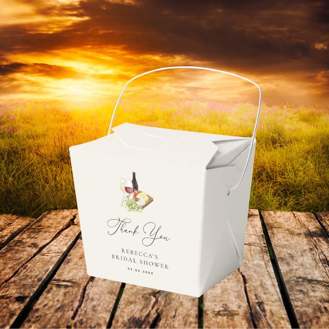 Ballotins Remerciement Charcuterie Vin & Fromage Enterrement (Créateur téléchargé)