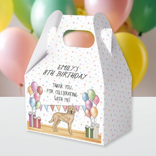 Ballotins Remerciement d'anniversaire de chien Retriever Lab