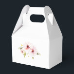 Ballotins Remerciement Floral Vintage<br><div class="desc">Apportez un charme intemporel à votre événement avec ces boîtes de faveur florales vintage. Avec un motif magnifiquement conçu de fleurs peintes à la main en rose doux, elles sont parfaites pour ajouter une touche élégante et cosy aux mariages, fêtes ou célébrations spéciales. Un moyen élégant et charmant de présenter...</div>