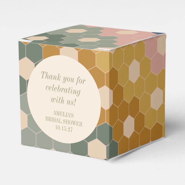 Ballotins Remerciement Personnalisé de Mariée Terre Bohème V (Verso)