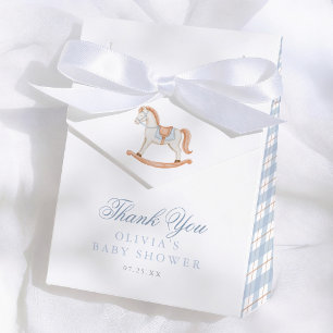 Ballotins Remerciement pour Baby Shower Cheval à Bascule Gin
