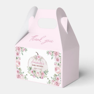 Ballotins Remerciement pour Baby Shower pour Citrouille Flor
