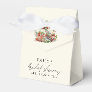 Ballotins Remerciement pour un après-midi thé aux fraises po