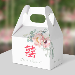 Ballotins Remerciements de mariage Double Bonheur Chinois