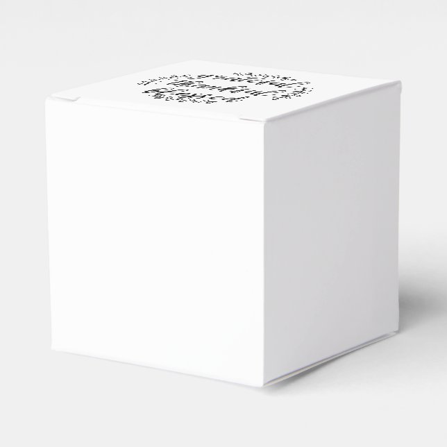 Ballotins Remerciements Heureux Bénis (Verso)