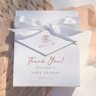 Ballotins Remerciements pour la Baby Shower Café Bébé Aquare