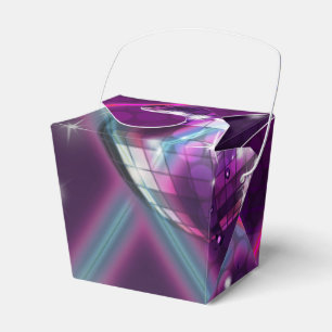 Ballotins Retour aux années 80 Boîtes de faveurs de soirée d