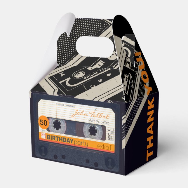 Ballotins Retro Audiotape 50e anniversaire Merci GFB (Verso)