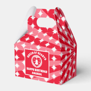 Ballotins Retro Red Queen Of Hearts Anniversaire