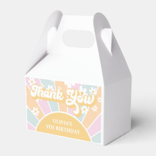 Ballotins Rétro Sunshine Pastel Anniversaire Fleur de Daisy