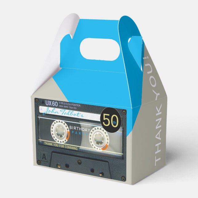 Ballotins Retro T6 Audiotape 50e anniversaire Merci GFB (Verso)