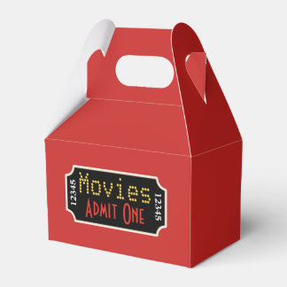 Ballotins Retro Theatre Movie Billetterie Cinema Party Favor