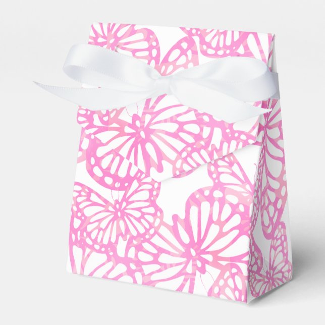 Ballotins Rêves papillons (rose) (Verso)