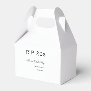 Ballotins RIP 20 ans simple anniversaire 21 ans brunch date 