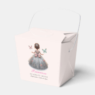 Ballotins Robe princesse en argent rose Fête d'anniversaire