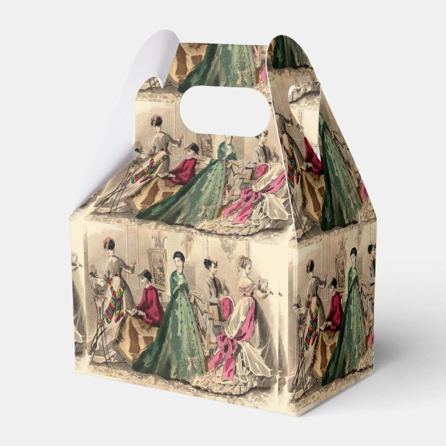 Ballotins Robe Victorienne Avec Ballotin Bow Rose (Verso)